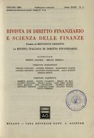 Rivista di diritto finanziario e scienza delle finanze. 1984, Anno 43, n.2, giugno
