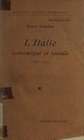L'Italie économique et sociale (1861-1912)