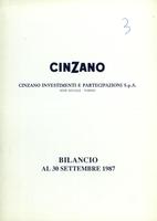 CINZANO 1987 – esercizio 66