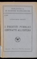 I prestiti pubblici contratti all'estero