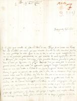 Lettera di Felice Fontana a Girolamo Tartarotti, 29 aprile 1756