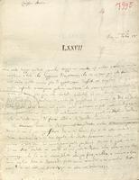 Lettera di Felice Fontana a Leopoldo Marcantonio Caldani, 30 dicembre 1758