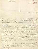 Lettera di Felice Fontana a Leopoldo Marcantonio Caldani, 20 aprile 1759