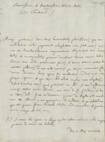 Lettera di Felice Fontana a Albrecht von Haller, 2 maggio 1760
