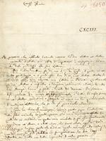 Lettera di Felice Fontana a Leopoldo Marcantonio Caldani, ottobre 1762