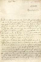 Lettera di Felice Fontana a Leopoldo Marcantonio Caldani, 4 maggio 1760