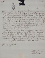 Lettera di Felice Fontana a Leopoldo Marcantonio Caldani, 9 aprile 1764