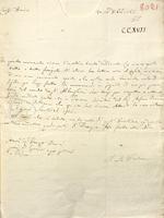 Lettera di Felice Fontana a Leopoldo Marcantonio Caldani, 12 dicembre 1763