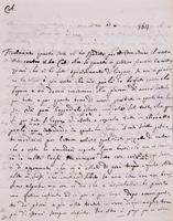Lettera di Felice Fontana a Leopoldo Marcantonio Caldani, 13 aprile 1765