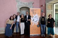 Conferenza alla Biblioteca civica musicale Andrea Della Corte - Lo staff del Festival