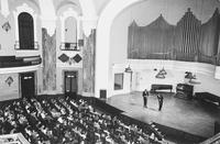 Augustin Dumay, Gérard Causse e Gary Hoffman al Conservatorio