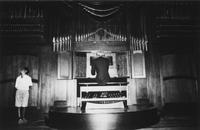 L' organista Jean Guillou nella Chiesa di Santa Rita