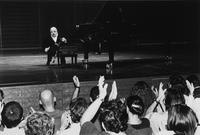 Il pianista Michel Petrucciani all'Auditorium Giovanni Agnelli Lingotto