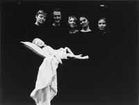 La Compagnia Teatro Minimo di Ami Luckenbach in "Testamentum" di Edoardo Sanguineti al Piccolo Regio