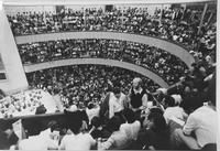 L'Auditorium Rai affollato in attesa del concerto dell'Orchestra di Radio Cracovia