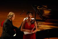 Il soprano Lorna Anderson accompagnata dall'Haydn Trio Eisenstadt