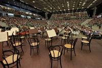 Il pubblico di MITO Settembre Musica 2011 al Palaolimpico