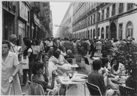 Via Garibaldi durante l'evento "Mille musicisti per la pace"