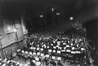 Il Coro e l'Orchestra Sinfonica di Torino e il Coro di Milano della Rai al concerto di chiusura della prima edizione di Settembremusica