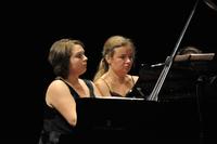 Le pianiste Tatiana Chistyakova e Kateryna Levchenko