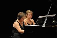 Le pianiste Tatiana Chistyakova e Kateryna Levchenko