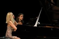 Le pianiste Kateryna Levchenko e Maria Tretyakova