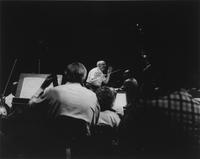 Mstislav Rostropovich prova con l'Orchestra e Coro del Teatro Kirov di Leningrado al Teatro Regio