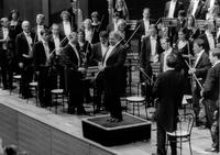 Zubin Mehta e la Bayerisches Staatsorchester ringraziano il pubblico all'Auditorium Giovanni Agnelli
