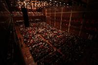 Il pubblico dell'Auditorium Giovanni Agnelli durante il concerto di Chick Corea e Stefano Bollani