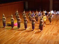 Danzatori e musicisti del Teatro Nazionale di Cambogia