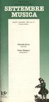 Libretto di sala - 1992 - Mariella Devia e Paola Molinari
