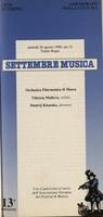 Libretto di sala - 1990 - Orchestra Filarmonica di Mosca