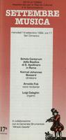 Libretto di sala - 1994 - Schola Cantorum della Basilica di S. Apollinare in Roma