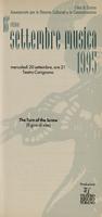 Libretto di sala - 1995 - The Turn of the Screw (Il giro di vite)