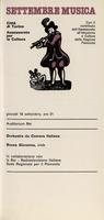 Libretto di sala - 1980 - Orchestra da Camera Italiana