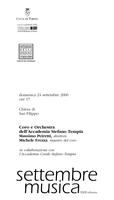 Libretto di sala - 2000 - Coro e Orchestra dell'Accademia Stefano Tempia