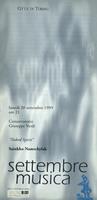 Libretto di sala - 1999 - Naked Spirit