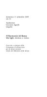 Libretto di sala - 2005 - I Filarmonici di Roma