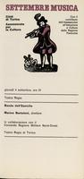 Libretto di sala - 1980 - Banda dell'Esercito