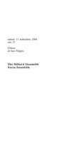 Libretto di sala - 2004 - Quarto incontro musicale con Arvo Pärt