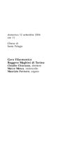 Libretto di sala - 2004 - Musica a Venezia nel primo Seicento