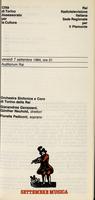 Libretto di sala - 1984 - Orchestra Sinfonica e Coro della RAI di Torino