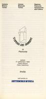 Libretto di sala - 1985 - L'Opera dei bambini