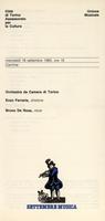 Libretto di sala - 1985 - Orchestra da Camera di Torino