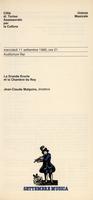 Libretto di sala - 1985 - La Grande Ecurie et la Chambre du Roy