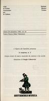 Libretto di sala - 1986 - A sorpresa, n. 2