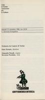 Libretto di sala - 1986 - Orchestra da Camera di Torino