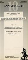 Libretto di sala - 1987 - Cirano