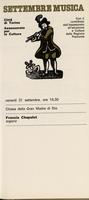 Libretto di sala - 1979 - Francis Chapelet