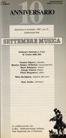 Libretto di sala - 1987 - Orchestra Sinfonica e Coro di Torino della RAI
